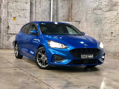 2018 Ford Focus SA 2019MY ST-Line Blue 8 Speed Automatic Hatchback #50766