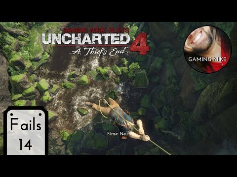 FAIL Compilation | The Many Faliures of Nathan Drake pt 14 | Uncharted 4: A Thief's End