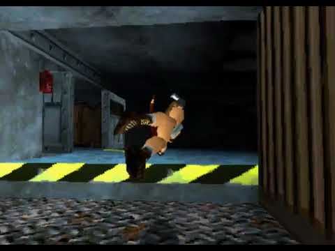 Tomb Raider 2 - Offshore Rig QWOP Setup/Lineup