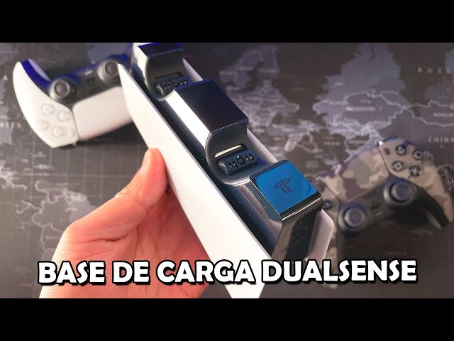 Vídeo relacionado con BARAC Cargador Mandos PS5, Base de Carga Rápida Dual USB, Estación Dual Dock con Indicador Led, Soporte Elegante y Compacto, Accesorio Compatible con 2 Controladores Playstation 5 (Negro)