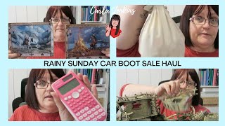MONDAY CAR BOOT SALE HAUL FROM SUNDAY | Carla Jenkins