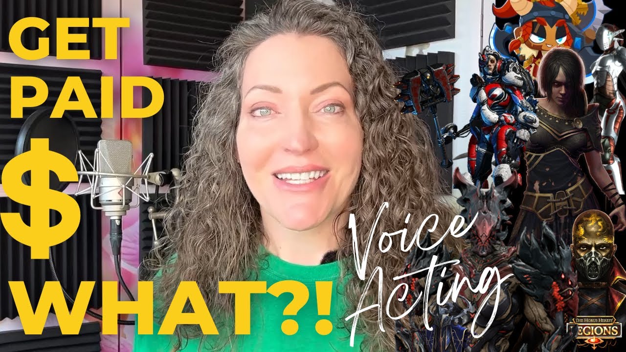 Get Paid THOUSANDS as a Video Game Voice Actor (How Much Do Video Game Voice Actors get paid?)