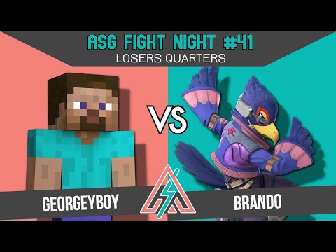 ASG 41 LOSERS QUARTERS - Georgeyboy (Steve) vs Brando (Falco)