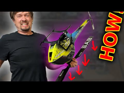 How to fly a RC Helicopter Upside down