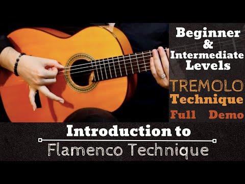 INTRODUCTION TO FLAMENCO TECHNIQUE - Tremolo Technique "Full Demo" - (Now Available on my Patreon!)