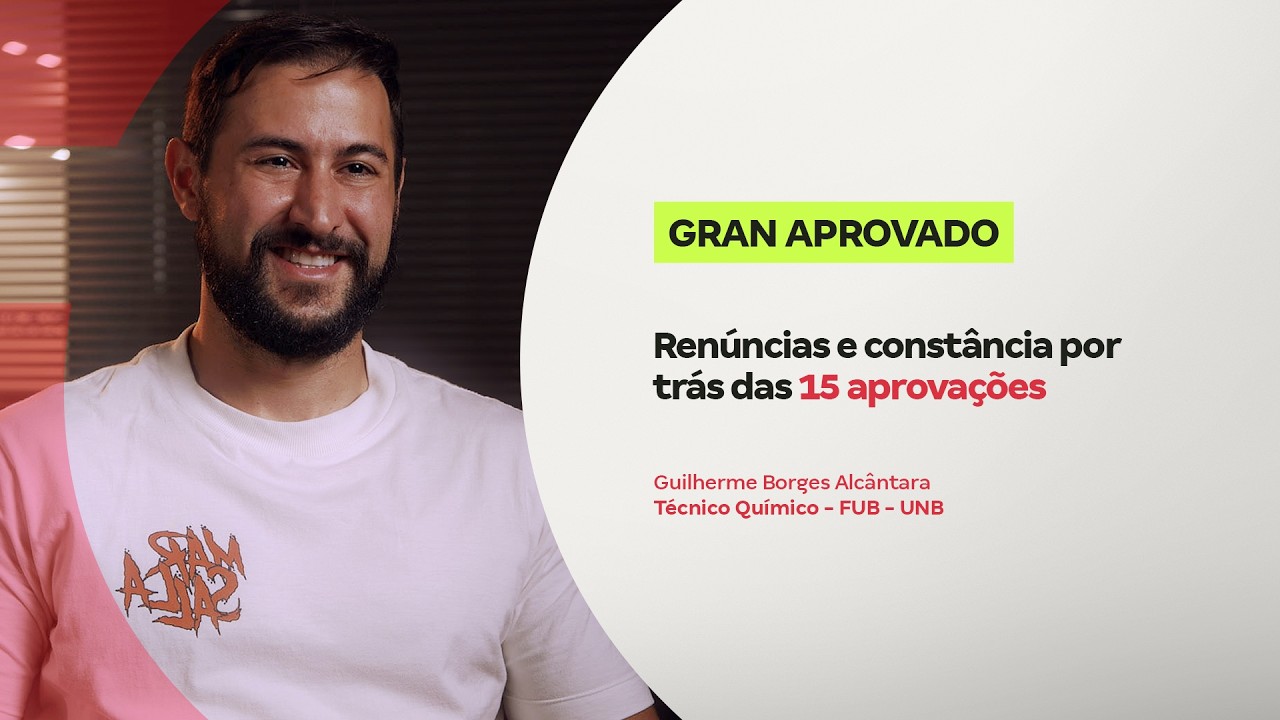 15 aprovações que começaram com uma decisão difícil