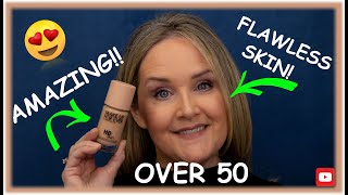 **NEW MAKEUP FOREVER HD SKIN FOUNDATION REVIEW | Mature Skin Friendly, Long Wearing! Full Day Review