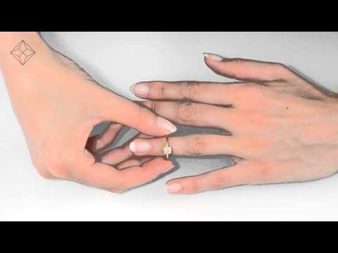 E5816 - Gorgeous 0.22ct Diamond and 9K Gold Ring