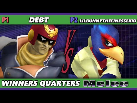S@X 461 Winners Quarters - debt (Captain Falcon) Vs Lilbunnythefinessekid (Falco) Smash Melee - SSBM