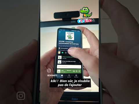 Comment je fais pour amuser mes enfants ? croknote.fr C'est parti mon kiki! #ahlescrocodiles #shorts