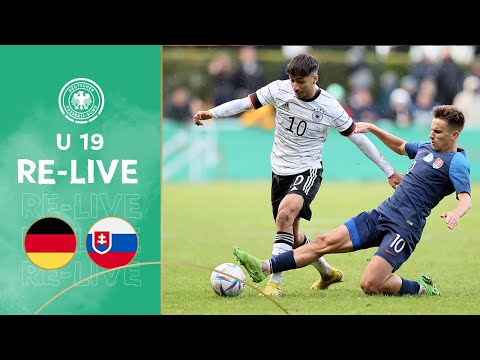 Deutschland - Slowakei | RE-LIVE | U 19-JUNIOREN | EM-Qualifikation