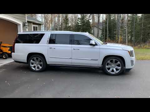 2019 Escalade with 2/3 McGaughys lowering kit