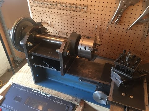 home made lathe part 9 new headstock