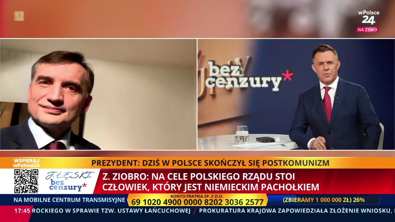 Zbigniew Ziobro: Nie trzeba mi unieważniać paszportu, wystarczy przewróc...