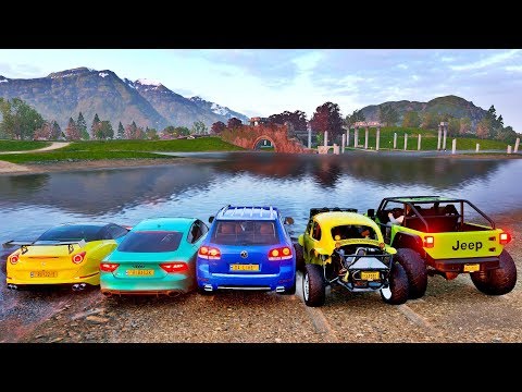 PEGA PEGA MUITO DOIDO NO CAMPO DE GOLF - FORZA HORIZON 4 - GAMEPLAY