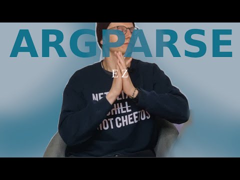 Use ARGPARSE to simplify your scripts