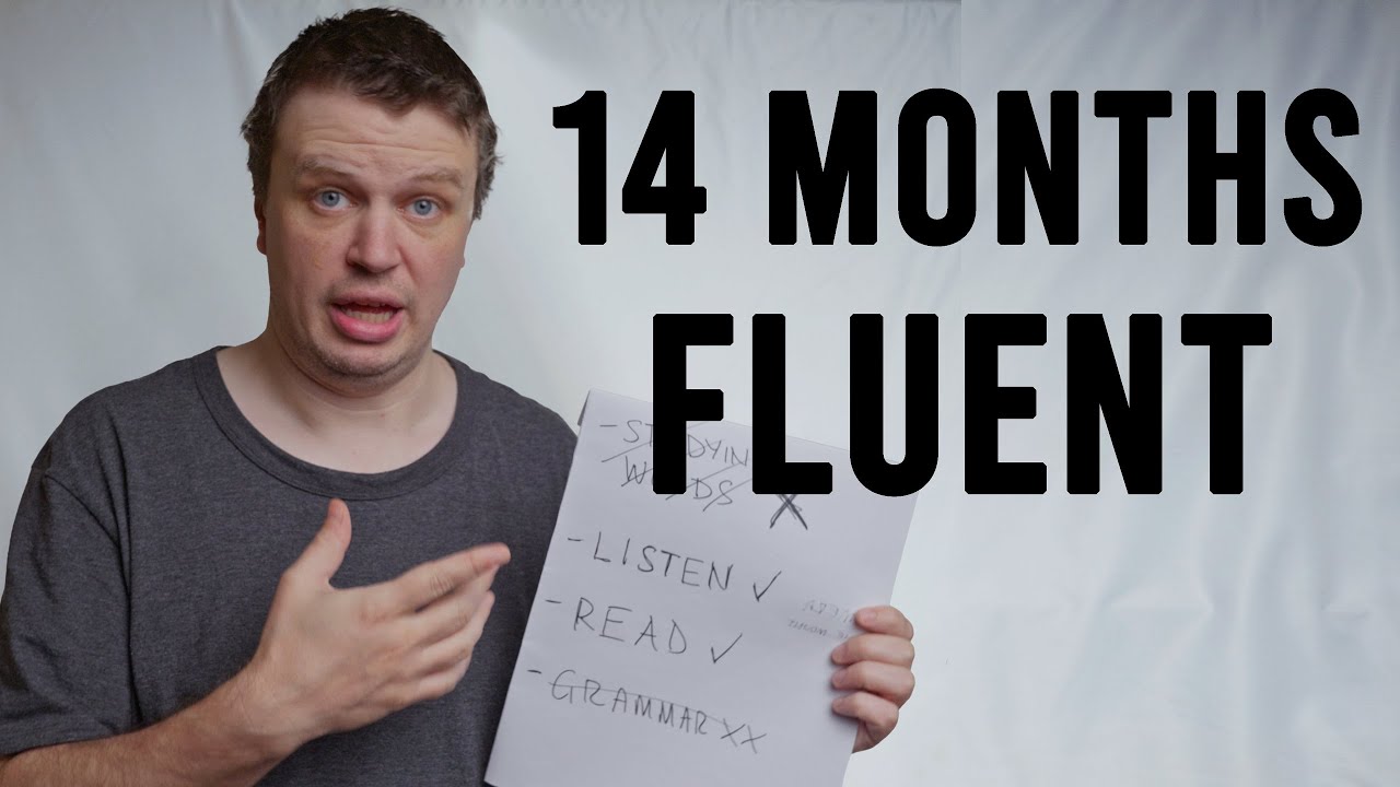 The 1 hour language routine to get fluent in 14 months - YouTube video featuring the word head start