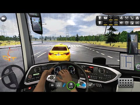 Bus Simulator : Ultimate | Rainy 🌧 😍☔️ | Zuuks | Drive with Devil 😈