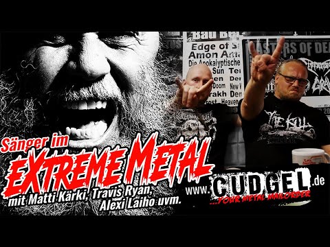 Prägende SÄNGER IM EXTREME METAL mit Matti Kärki, Travis Ryan, Alexi Laiho uvm.