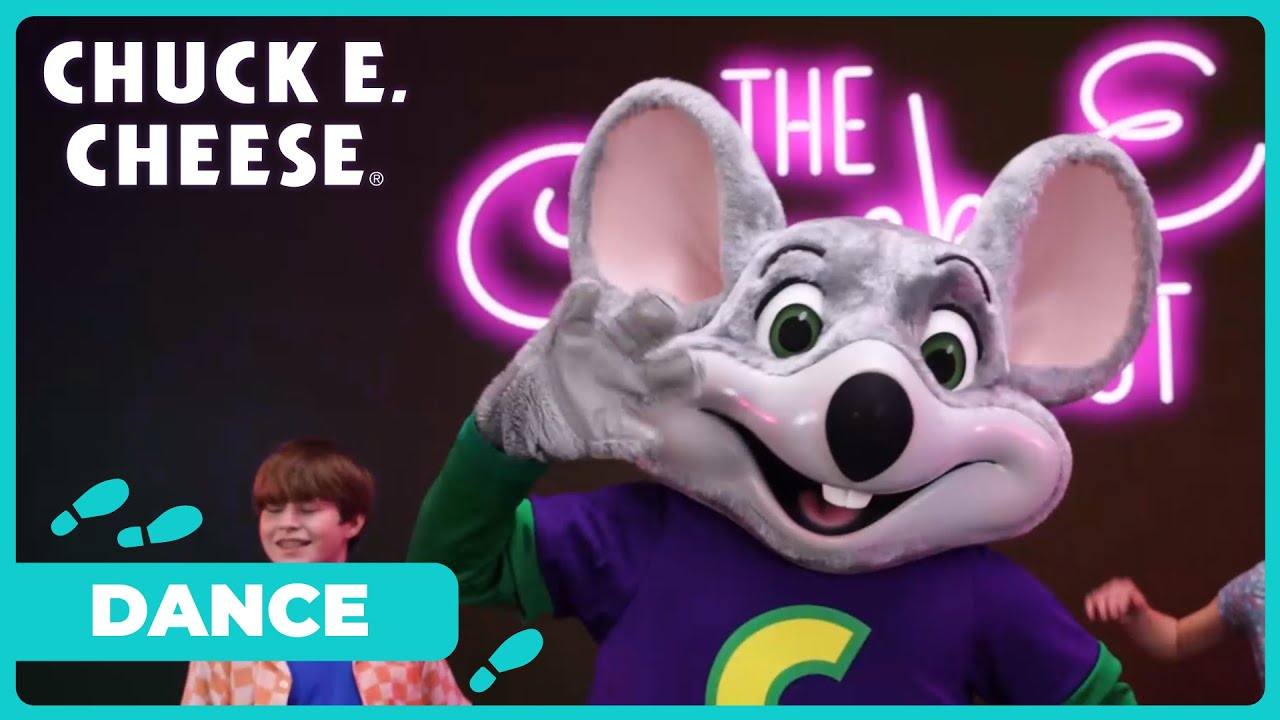 🕺💃 Step By Step Dance with Chuck E. Cheese! | The Chuck E. Strut 🐭🎶