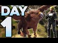 🔴 ARK: Survival Evolved Fresh Wipe Day 1 PvP!