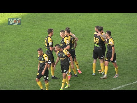 SIARKA TARNOBRZEG - CZARNI POŁANIEC 3:1 (2:1) -  FRAGMENTY MECZU I KOMENTARZE TRENERÓW