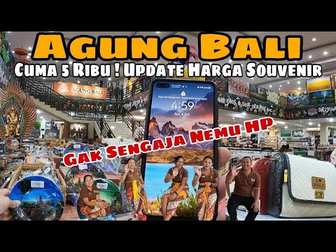 Cuma 5 Ribu! Atualização Harga Souvenir Di Toko Agung Bali || Oleh Oleh Khas Bali