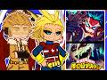 MHA Past Pro Heroes React To League Of Villains My Hero Academia Gacha React 