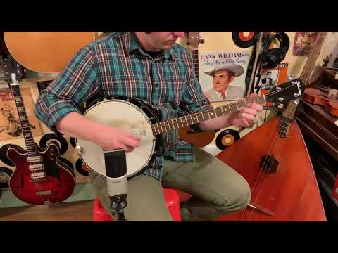 Silvertone Tenor Banjo Resonator 4 string 1950-1960 Sears Kay Made country blues bluegrass folk music ukulele image 12