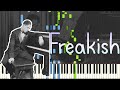 Jelly Roll Morton - Freakish 1929 (Classic Jazz Piano Synthesia)