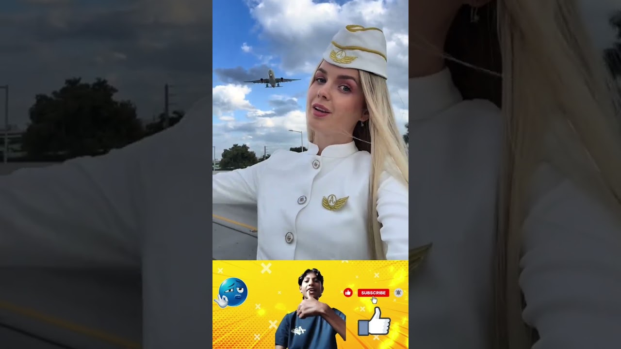 🌟🛫Inside the Aircraft Professional Air Hostess Cabin Moment #Shorts#airhostess #aria #crewlife