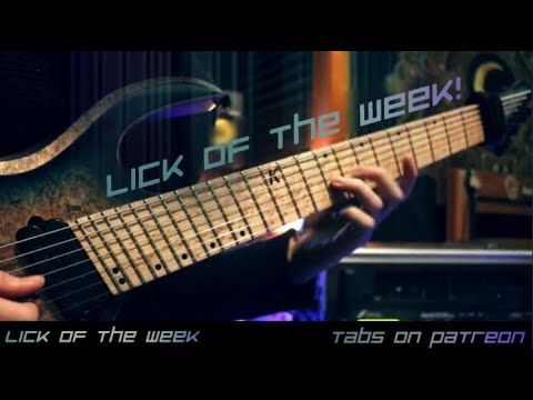 LICK OF THE WEEK! w/ TABS [Tap Arpeggio Solo]
