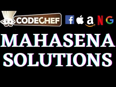 Mahasena Codechef Beginners Problems Python
