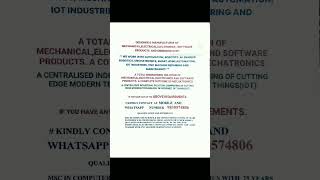 AUTOMATION AND ROBOTICS WITH IOT