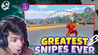 😱Worlds Best Sniping Shots Ever in PUBG Mobile/