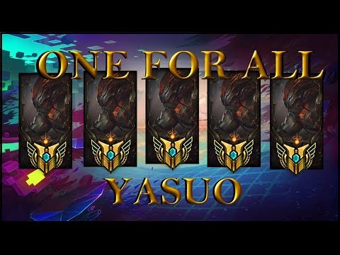 One For All Yasuo Montage #1- Best Yasuo plays One For All 2020 - League Of Legends Yasuo Plays 2020