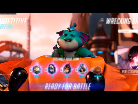 HARBLEU - 34 ELIMS - ZARYA AND HAMMOND GAMEPLAY - OVERWATCH 2 SEASON 14
