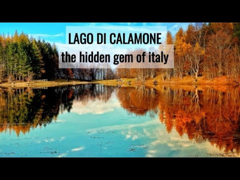 A PARADISE FOR A NATURE LOVER ||  KNOWN AS LAGO DEL CALAMONE VENTASSO || THE LARGEST GLACIAL LAKE
