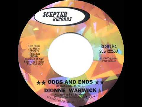 1969 HITS ARCHIVE: Odds And Ends - Dionne Warwick (mono 45)