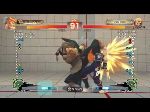 kunste (Adon) VS KEIKE DESORA (Gouken) Super Street Fighter IV Arcade Edition 2012 720p HD