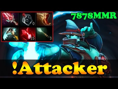 !Attacker 7878MMR Plays Storm Spirit Vol 4 - Ranked Match Gameplay!