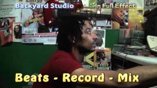 Backyard TV Recording Studio - Beats - Record - Mix - Master