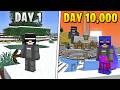 I Survived 10 000 Days In HARDCORE Minecraft