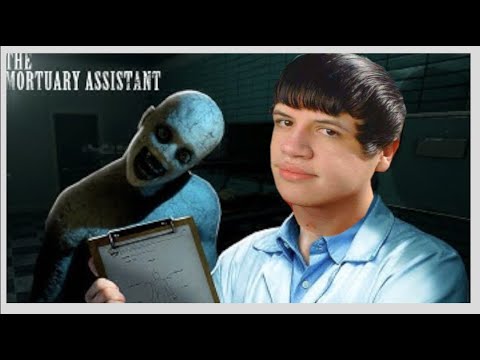 Games EduUu jogando | QUERO SAIR DESSE NECROTERIO - MORTUARY ASSISTANT | Lukonees React