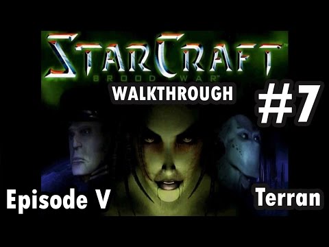 StarCraft Brood War - Terran - Episode V - 7. Patriot's Blood (Walkthrough)
