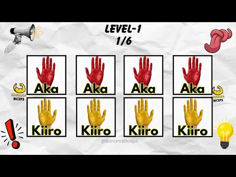 Say The Word On Beat Challenge | Color Mixing Song | Aka Kiro Mazetala orenji | tiktok mashup 2026