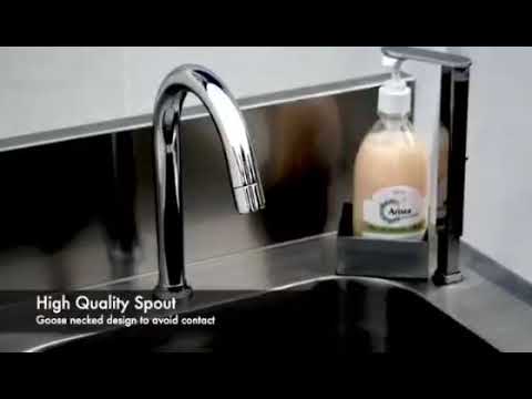 Pheno stainless steel foot operated hand wash, dimension: 61...