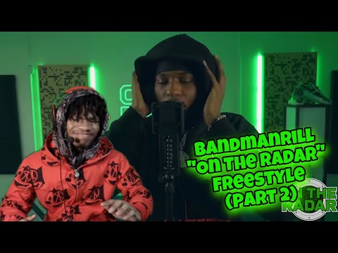 Jersey Back In Da Building 👀 | The Bandmanrill "On The Radar" Freestyle (Part 2) REACTION