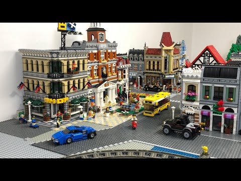 Bau einer Lego Stadt Teil 36. - Straßenbau