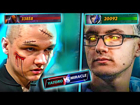 MIRACLE vs YATORO! Luna vs Anti-Mage in HIGH MMR RANKED CLASH!